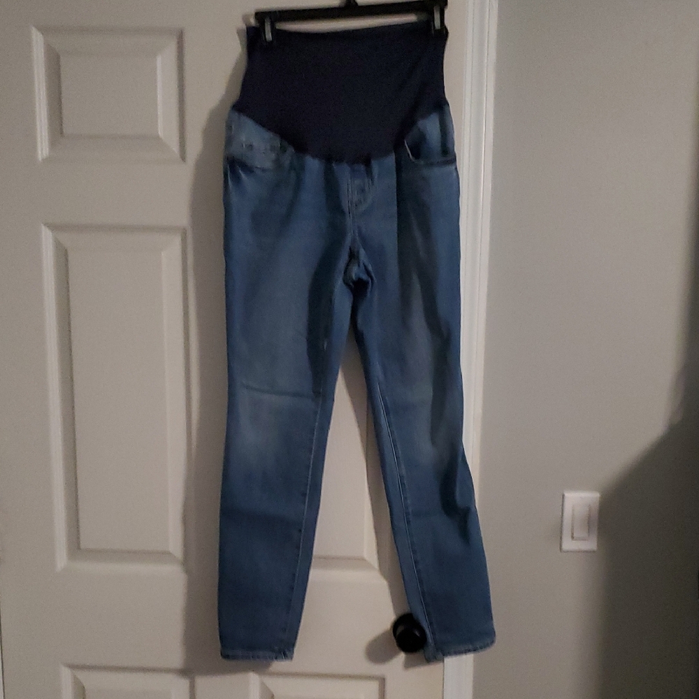 Old Navy Women's Size 8 Maternity Blue Jeans